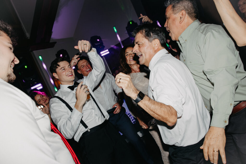 The DJ brought the party to Edina Minnesota.