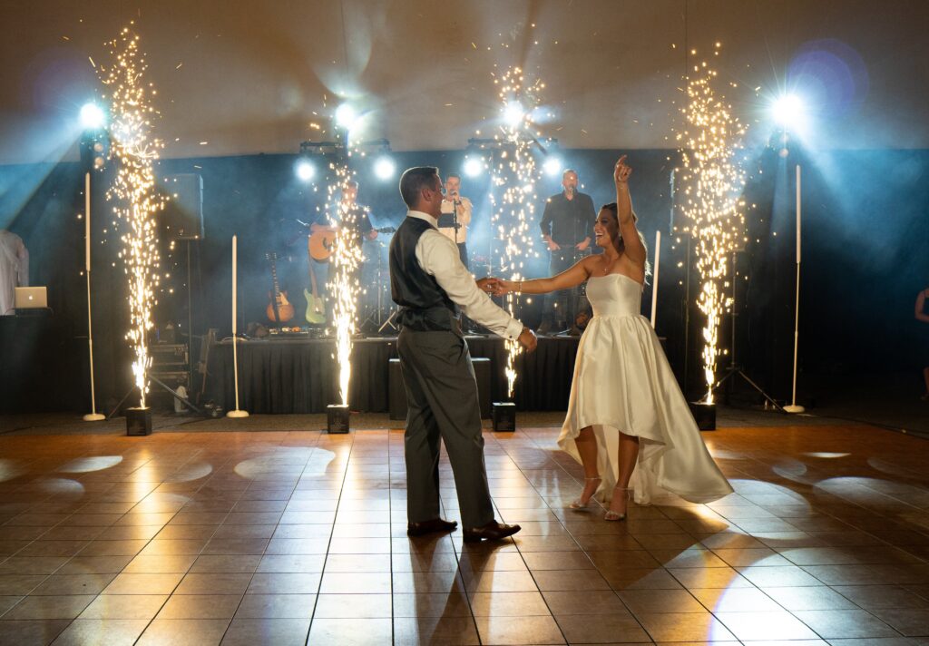 DJ MN Events and a band to celebrate this couple in Alexandria MN. 