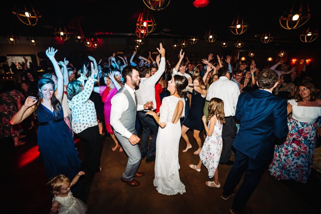 Getting the party started with DJ MN Events at Carlos Creek Winery in Alexandria MN.